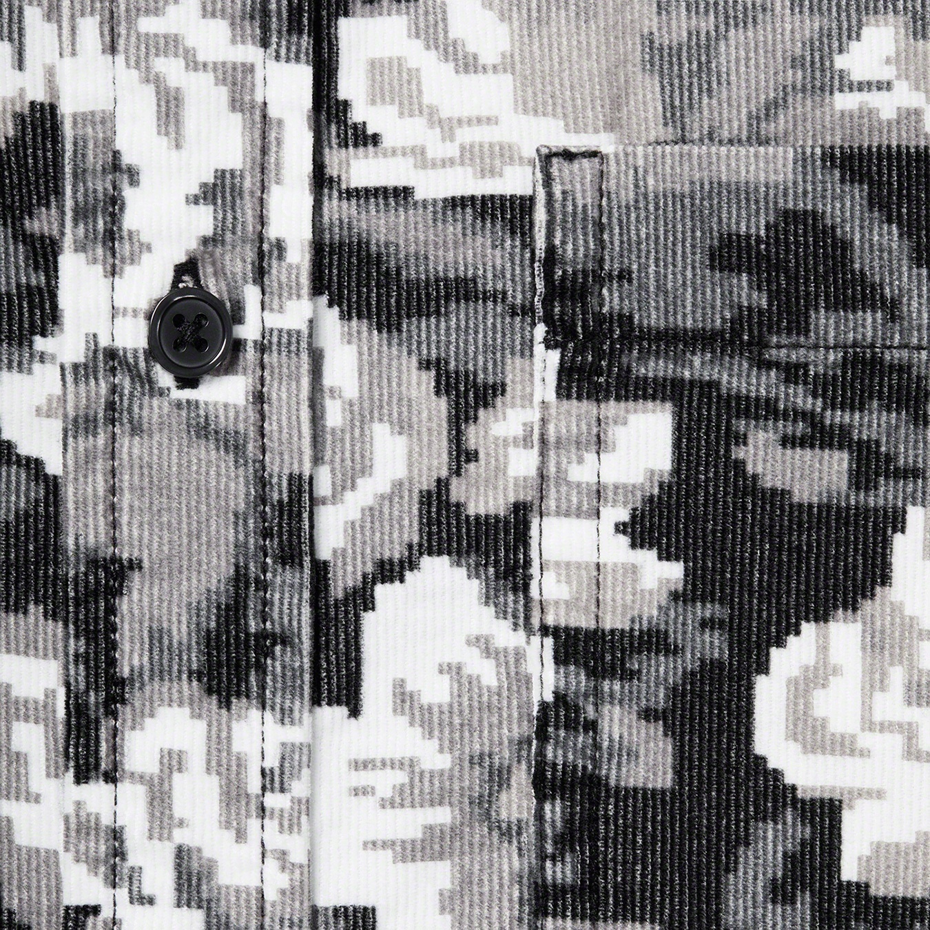 Digi Floral Corduroy Shirt view 4